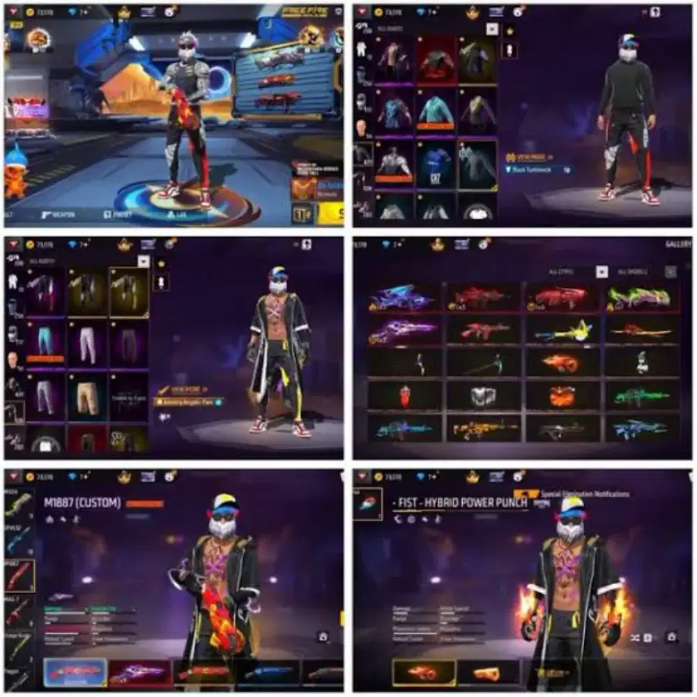 Jual akun Ff aman dan amanah