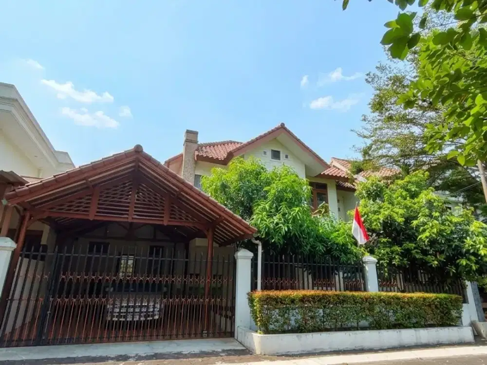 Rumah sewa murah luas 250 dekat tol di Raffles Hills Cibubur