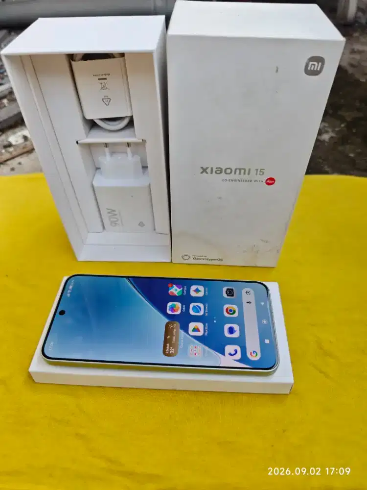 Xiaomi 15 12/256 Fullset ori segel istimewa