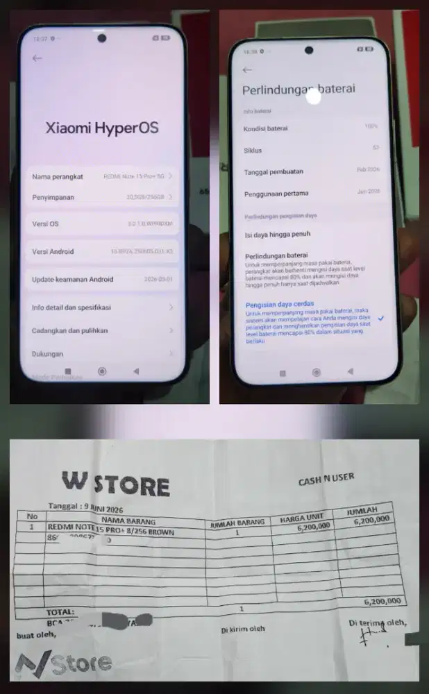 Redmi Note 15 Pro Plus 8/256