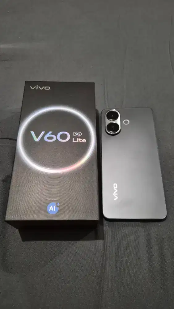 VIVO V60 LITE 12/512GB HITAM – MULUS SEPERTI BARU