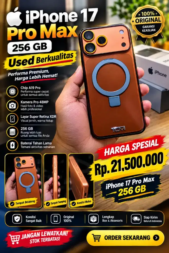 Iphone 17 Pro Max 256