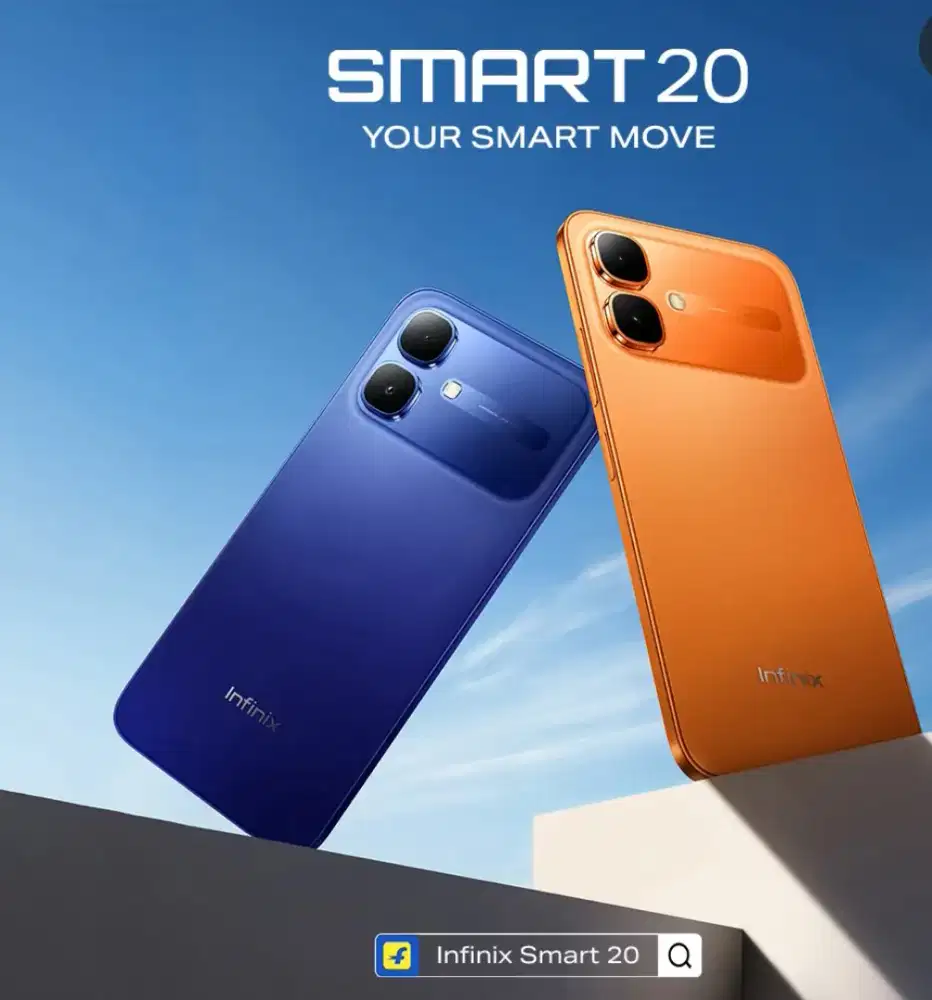INFINIX SMART 20 8/128GB 'ATLANTIS DAHSYAT'