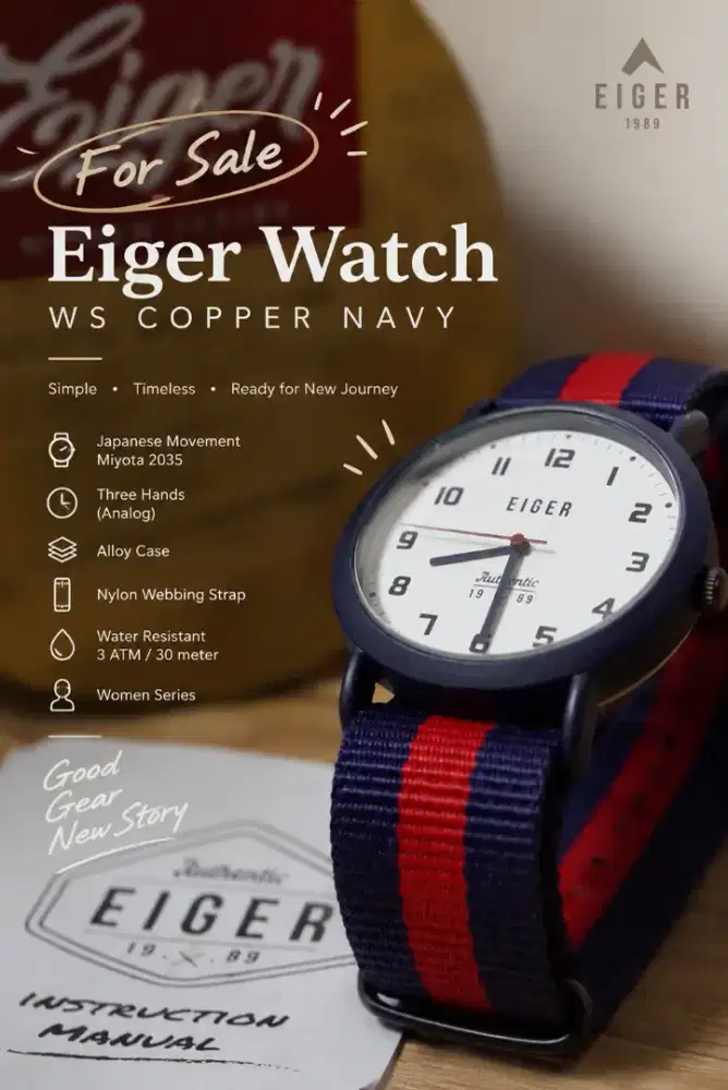 EIGER WS COPPER - NAVY