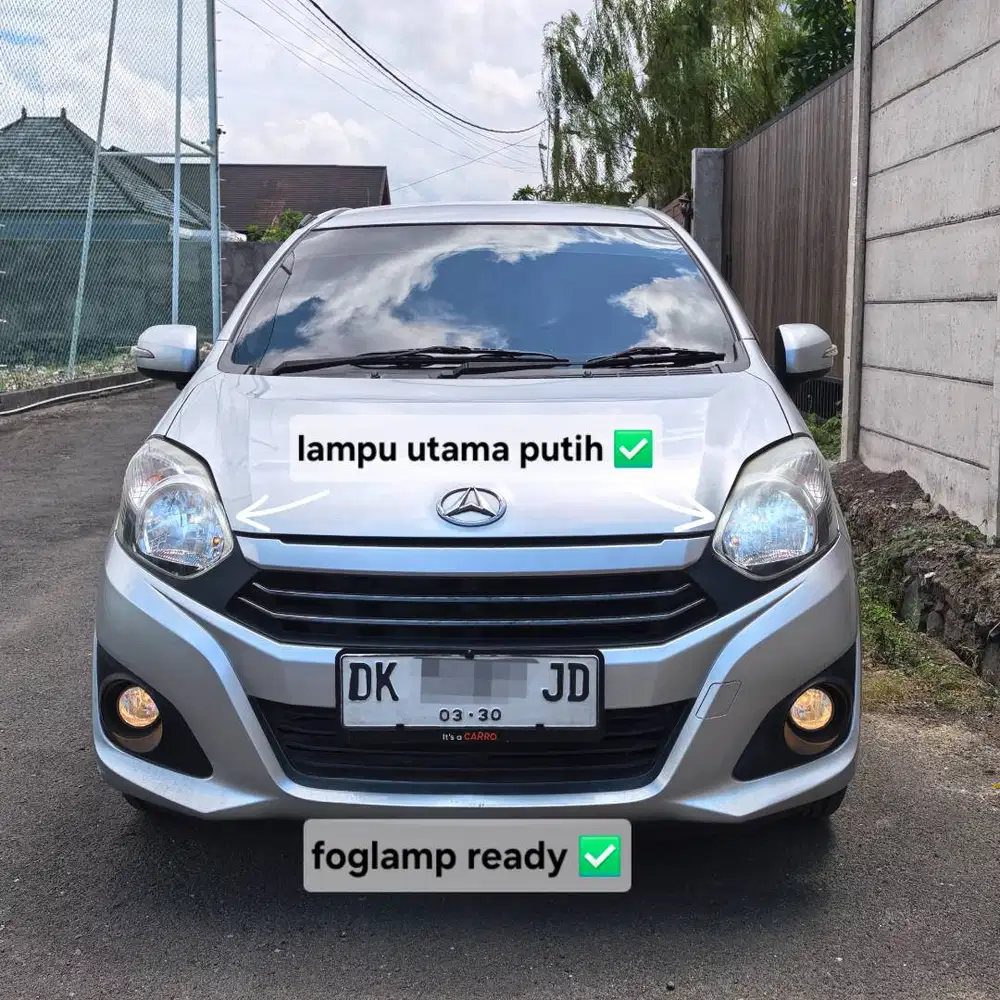 DIJUAL DAIHATSU AYLA X 1.0 DELUXE M/T 2021
