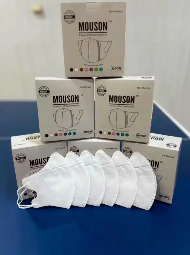 Masker Duckbill Mouson 4Ply