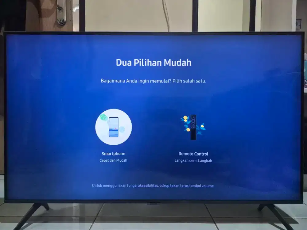 DIJUAL SMART TV SAMSUNG 43” 4K UHD