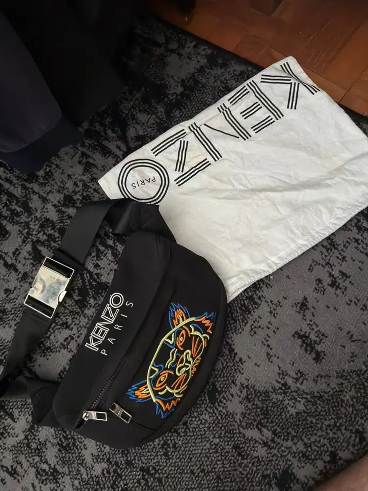 Kenzo Neon Tiger Waist Bag