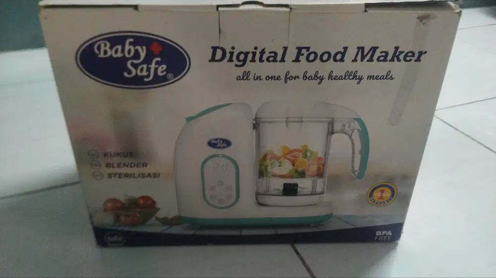 Dijual digital food maker merk baby safe