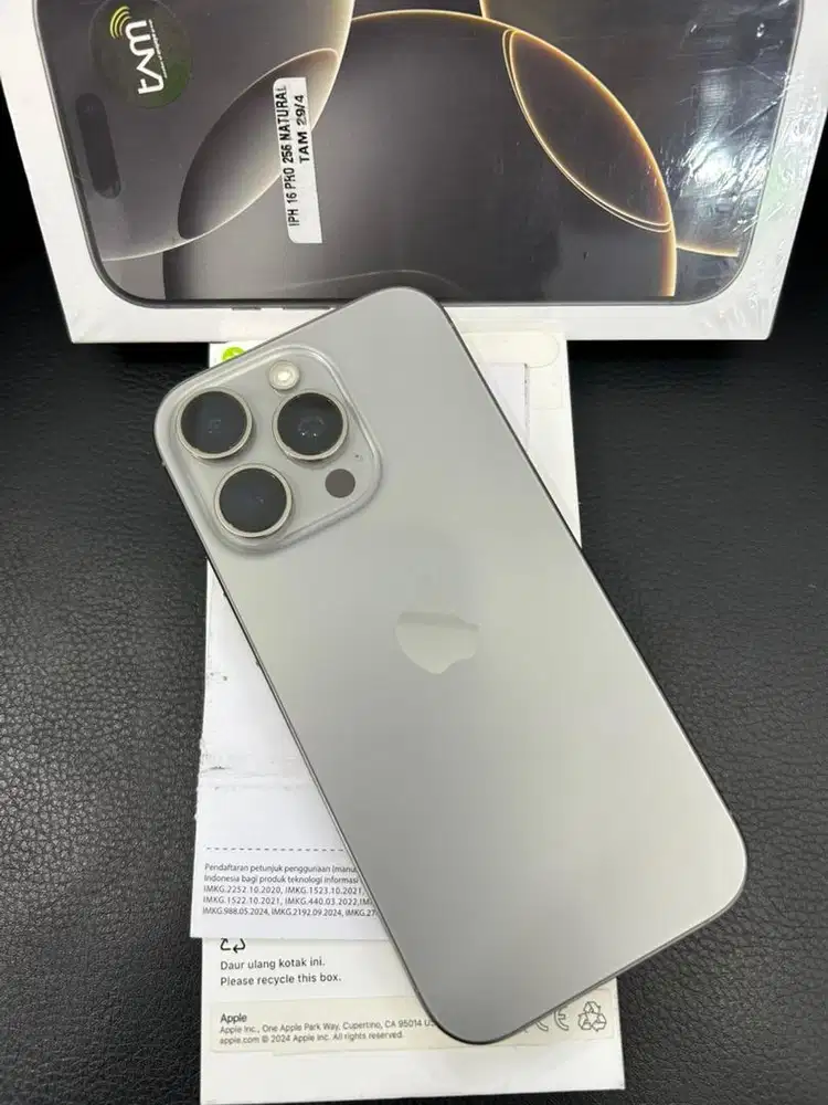 Iphone 16 pro , Natural , 256GB IBox