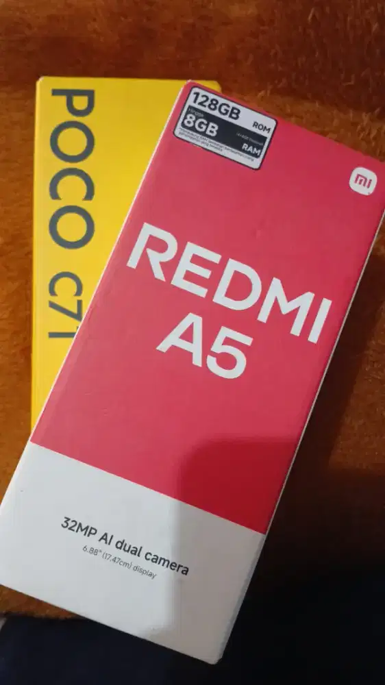 Dijual poco c71 & redmi A5 ( 4/128 )