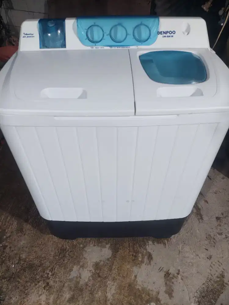 Mesin Cuci Denpoo kapasitas 8kg Normal semua Siap pakai