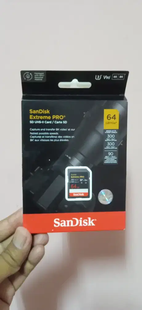 SanDisk Extreme Pro 64GB UHS-II V90 300MB/s