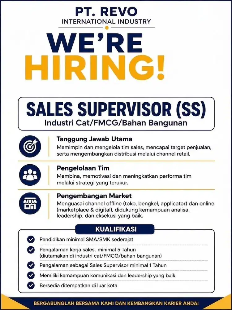 Loker SS, Sales, Digital Marketing