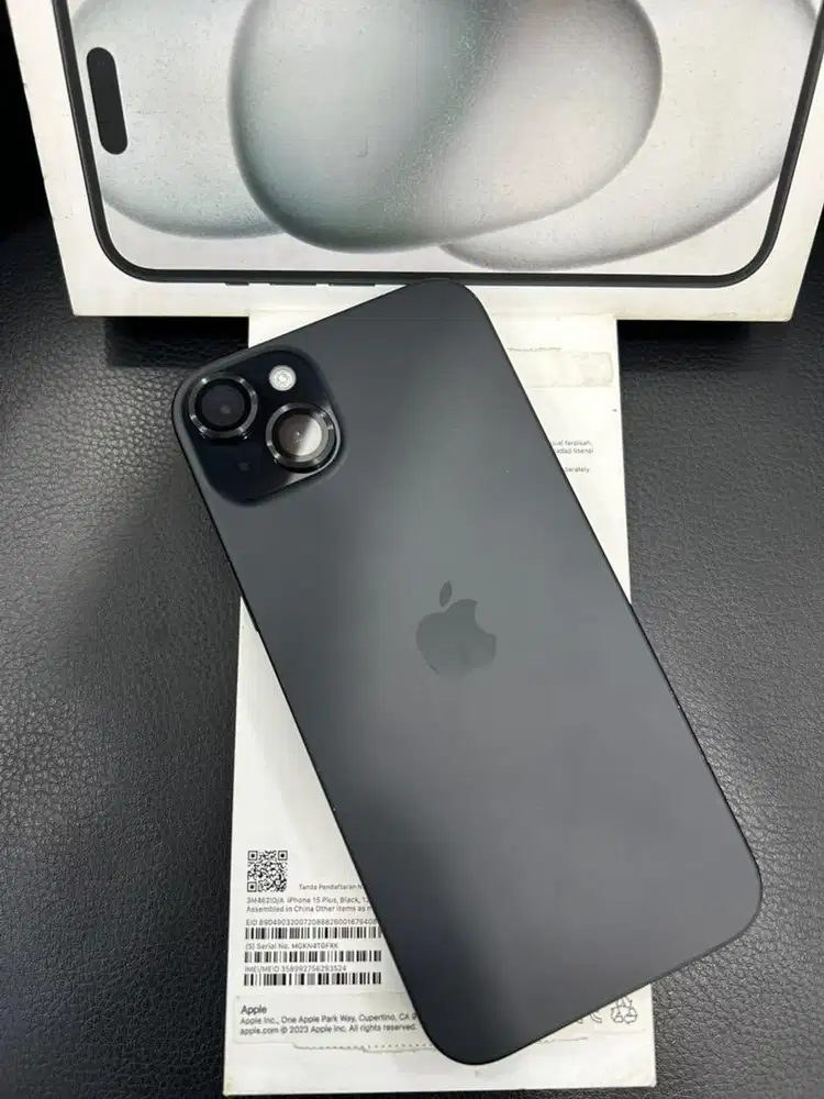 Iphone 15 Plus , Black , 128GB IBox