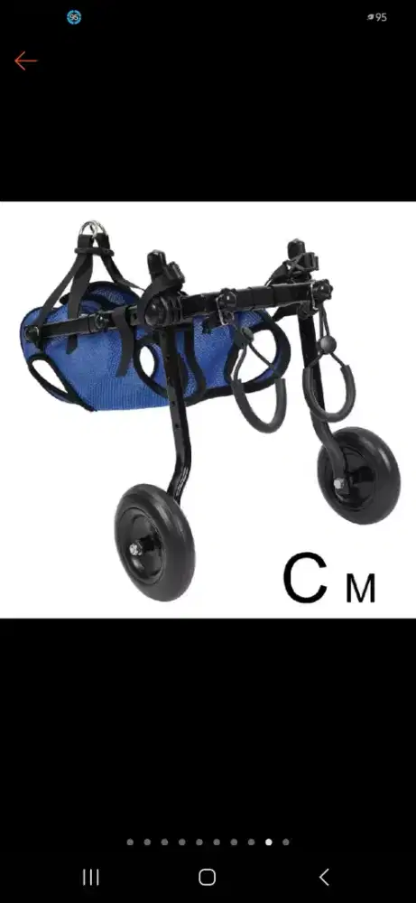 Kursi Roda Kucing & Anjing / Pet Wheelchair