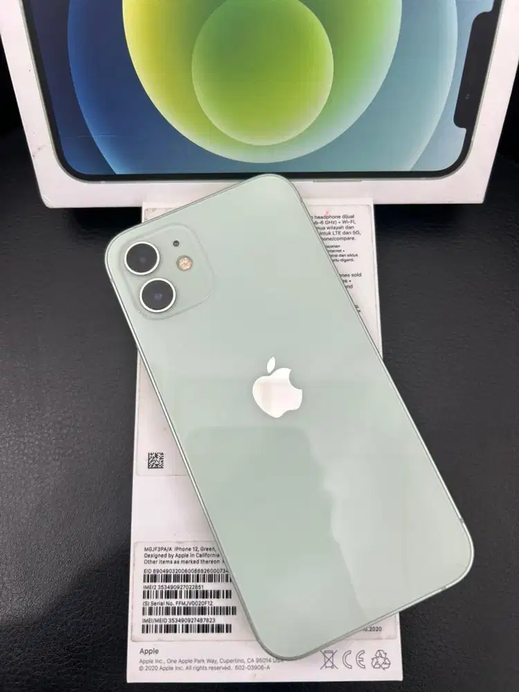 IPhone 12 , Green , 128GB IBox