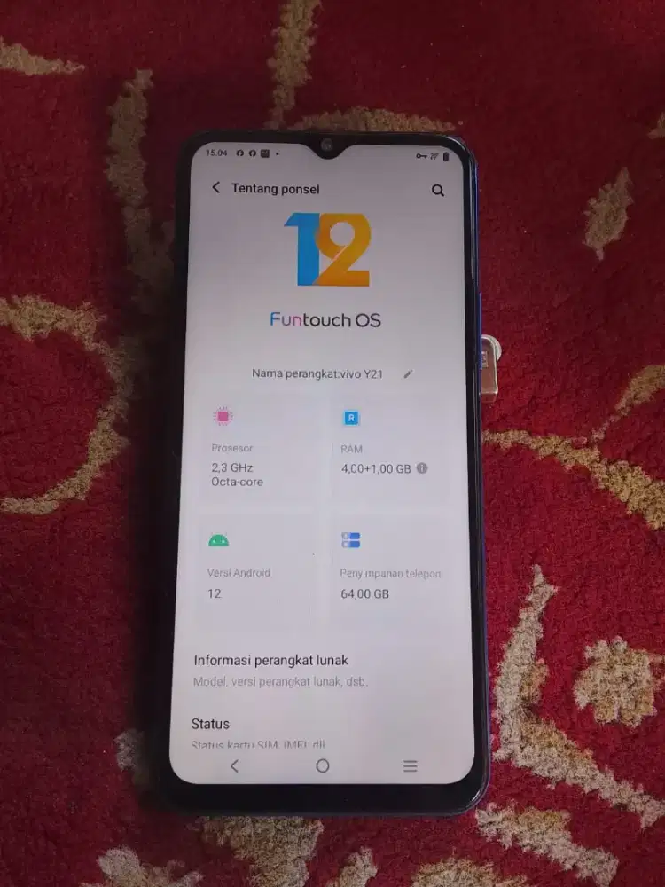 Handphone vivo y21