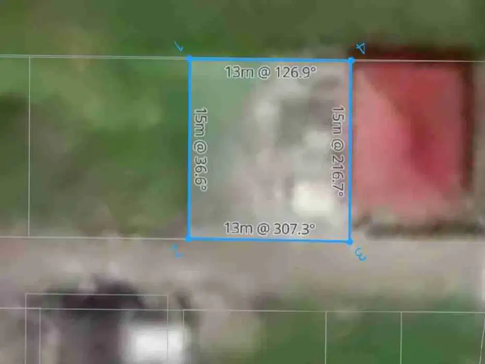Tanah 200m² View Sawah Dekat Pantai Kedungu Tabanan