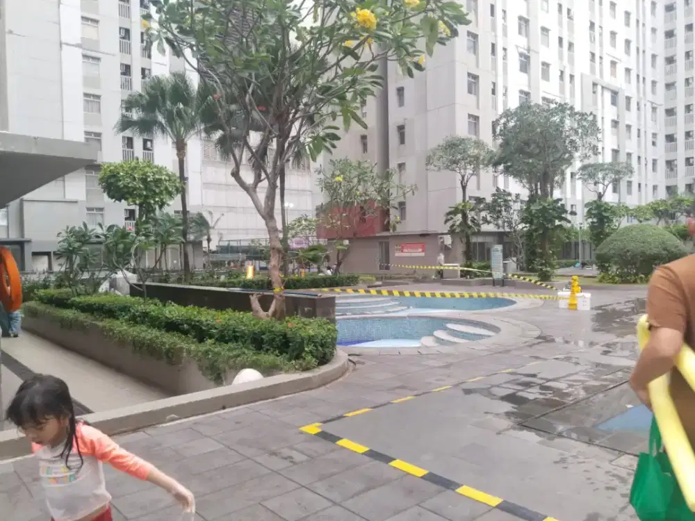 Dijual unit apartemen green bay 2 kamar full furnish
