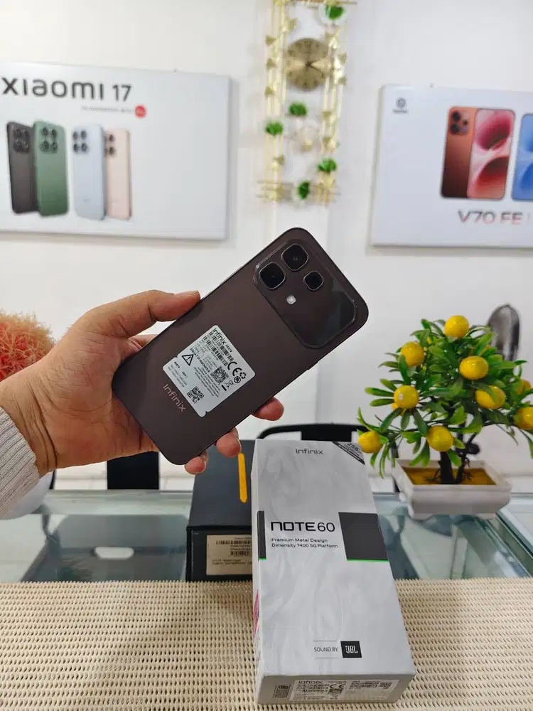Infinix Note 60 Ram 8+8Gb/ 256Gb Fullset Mulus Like New Original 100%