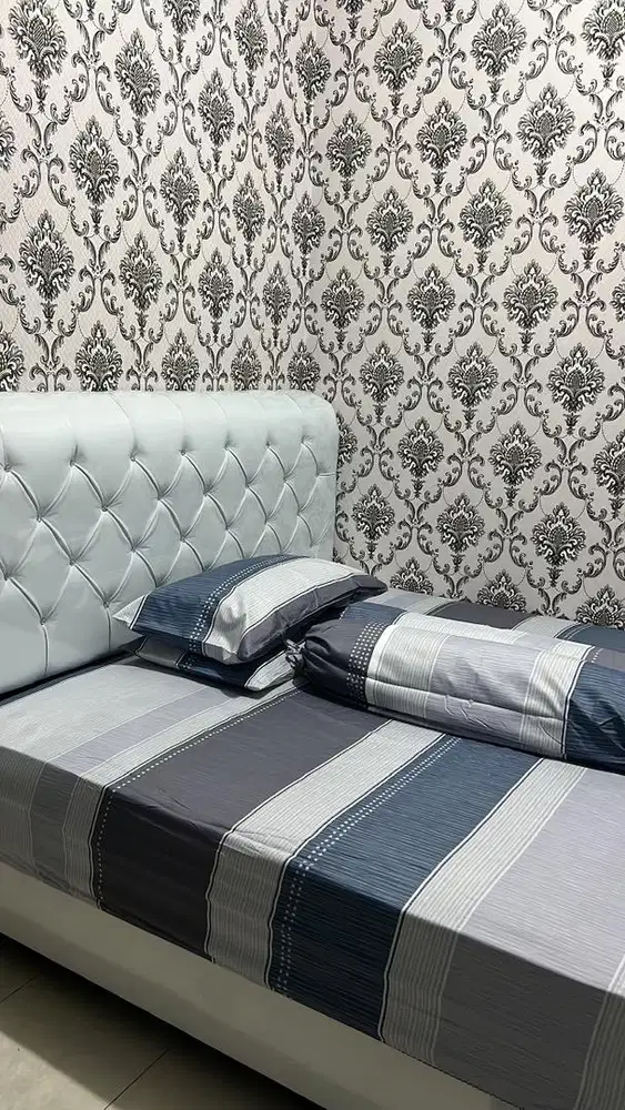 Set divan & bed 6 kaki