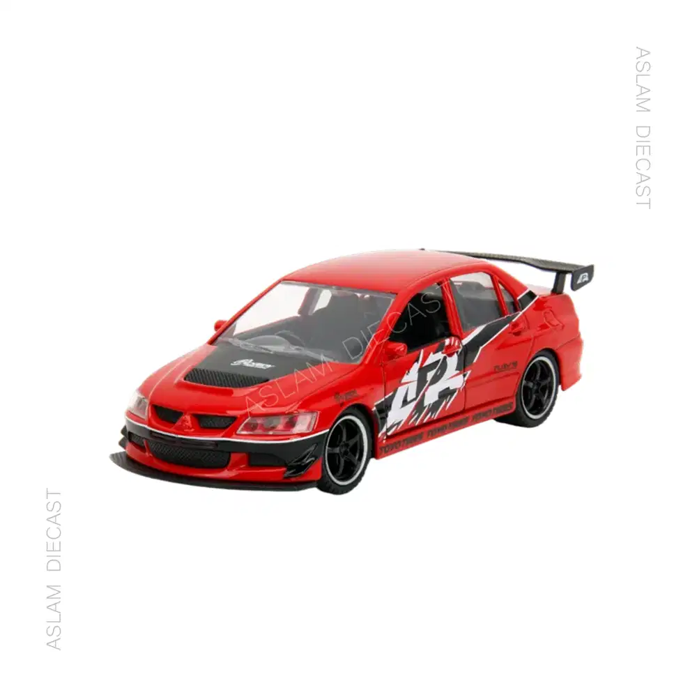 JADA 1:32 Fast and Furious Mitsubishi Lancer Evolution IX Diecast