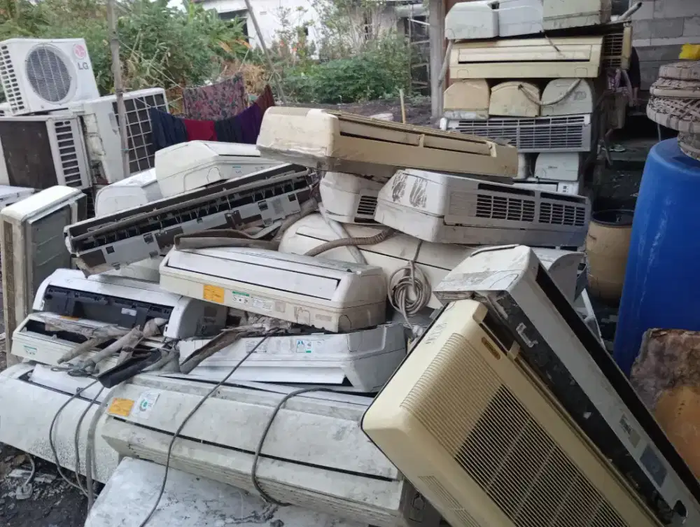 DIBELIDIBELI AC ELEKTRONIK BEKAS RUSAK ROSOK SIAP BORONG GUDANG PABRIK