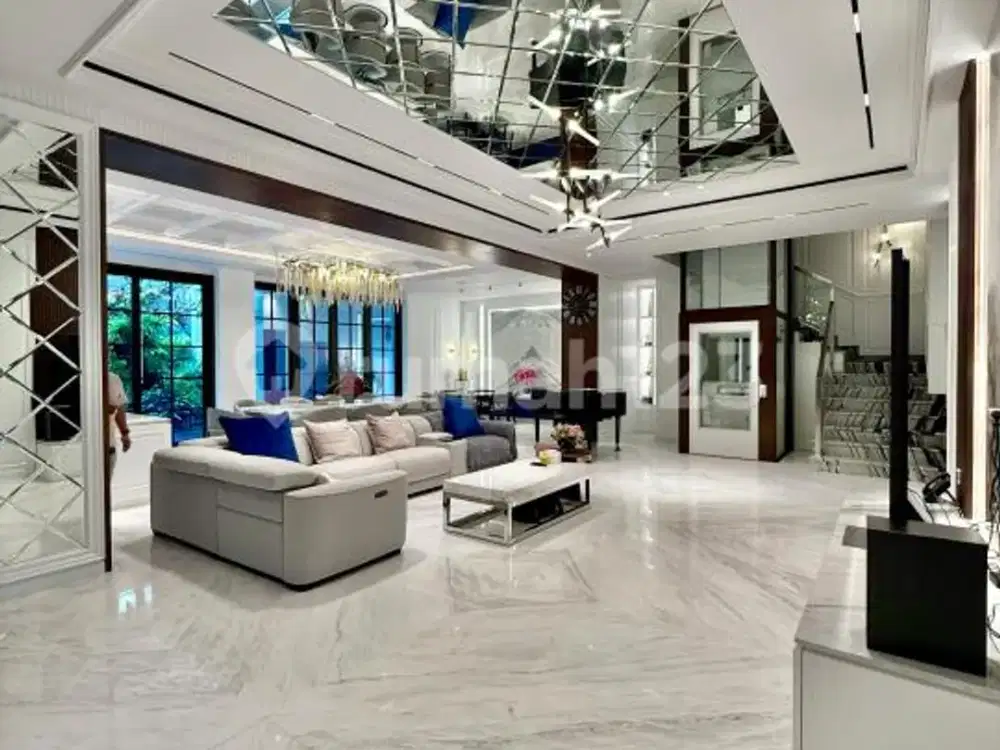 Rumah Baru Classic di Kebayoran Baru 5 Kamar Tidur Ada Lift