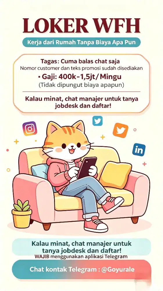 part of freelance on the telegram
