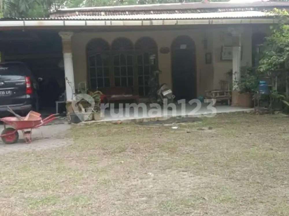 Rumah Lama di Daerah Tangkerang Timur Pekanbaru Cocok untuk Usaha