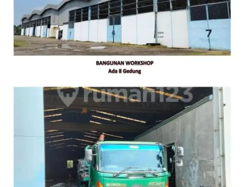 *dijual Tanah Luas 7ha + Bangunan Pabrik Jasa Konstruksi Besi Baja Masih Beroperasi Dan Mesin-mesinnya Di Tangerang, Banten..*(kode Rmrg2860)