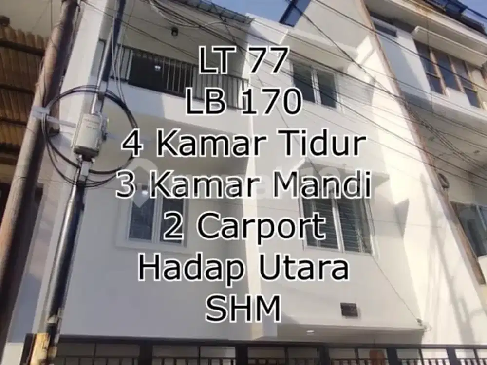 *dijual Sangat Murah Rumah Baru Renov Dimensi 6 X 13 Di Tanjung Duren, Jakarta Barat..*(kode Rmrg 2717)