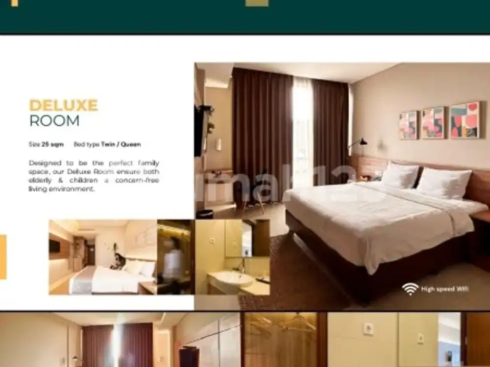 *Dijual Hotel Bintang 4 Dg 142 Kamar, Luas Tanah 4600M2 di Jababeka, Cikarang Utara, Bekasi, Jawa Barat..*(Kode.rmrg2885)