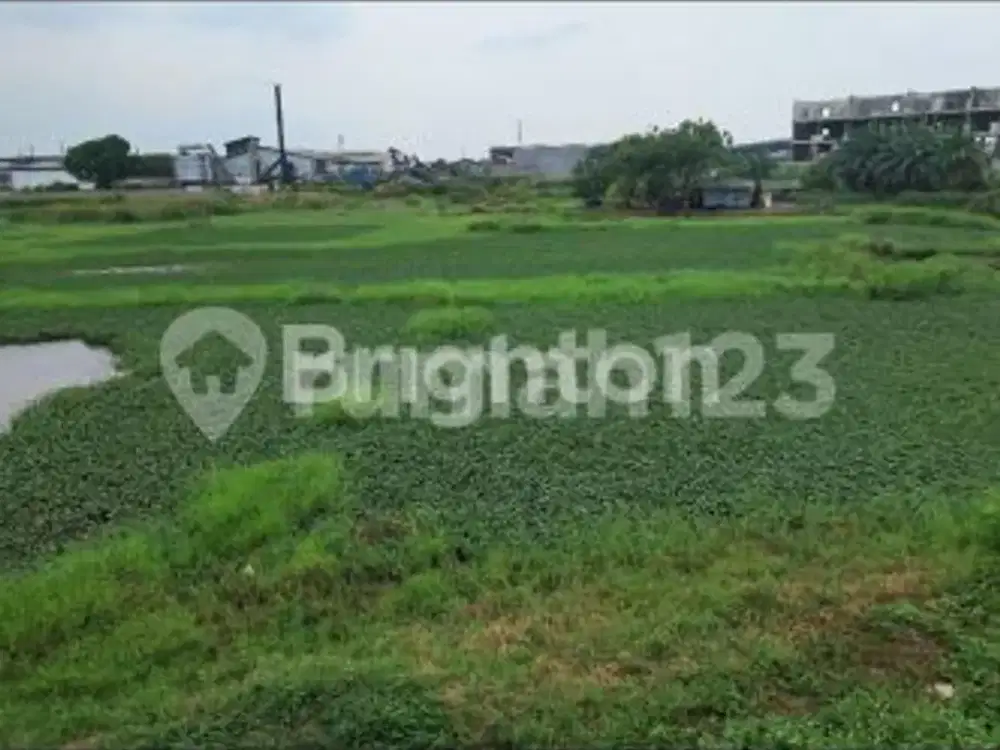 TANAH KOSONG SELUAS 5,4HEKTARE DI DAERAH PERGUDANGAN, SEKITAR KOTABUMI, PERIUK, TANGERANG (KODE RMRG 2547)