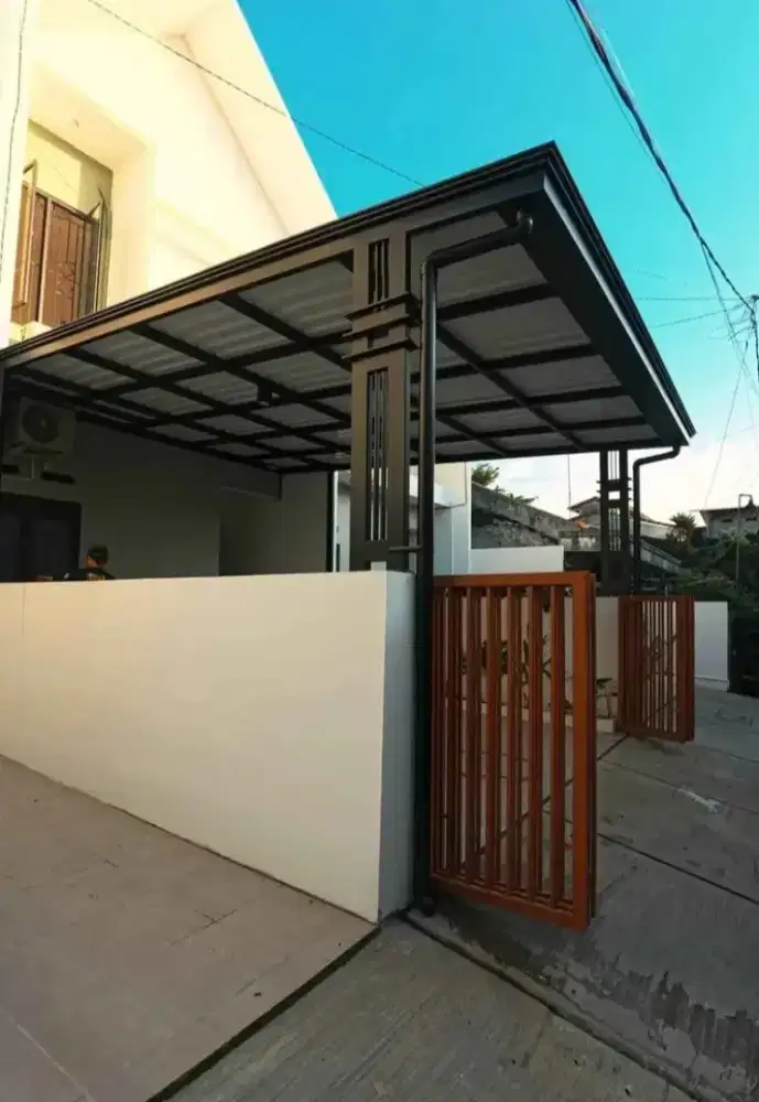 Kanopi atap minimalis