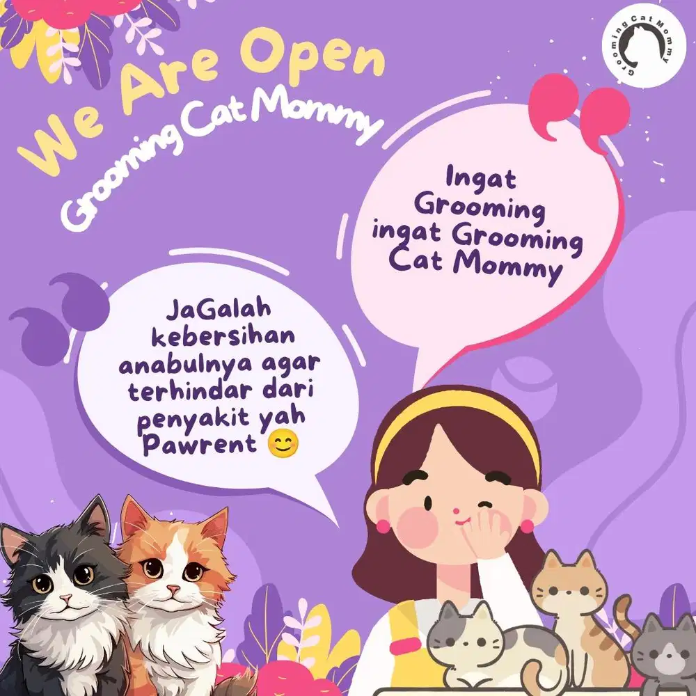 Jasa Grooming Kucing