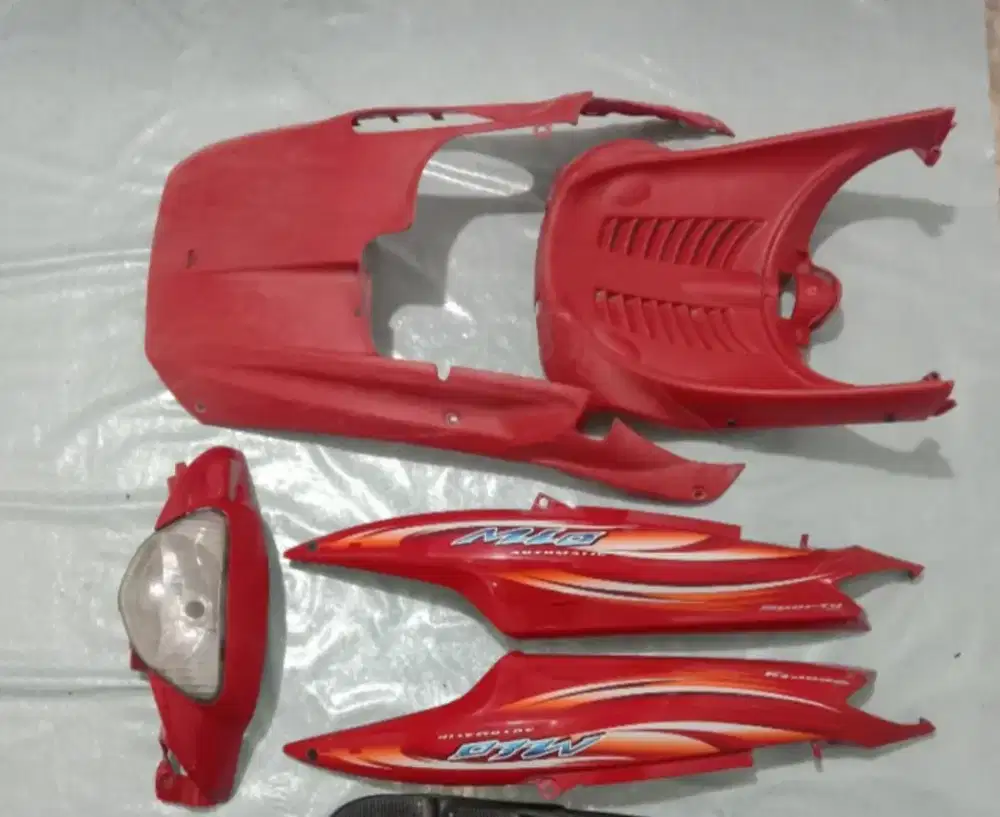 bodi halus dan kasar ori bawaan copotan mio sporty