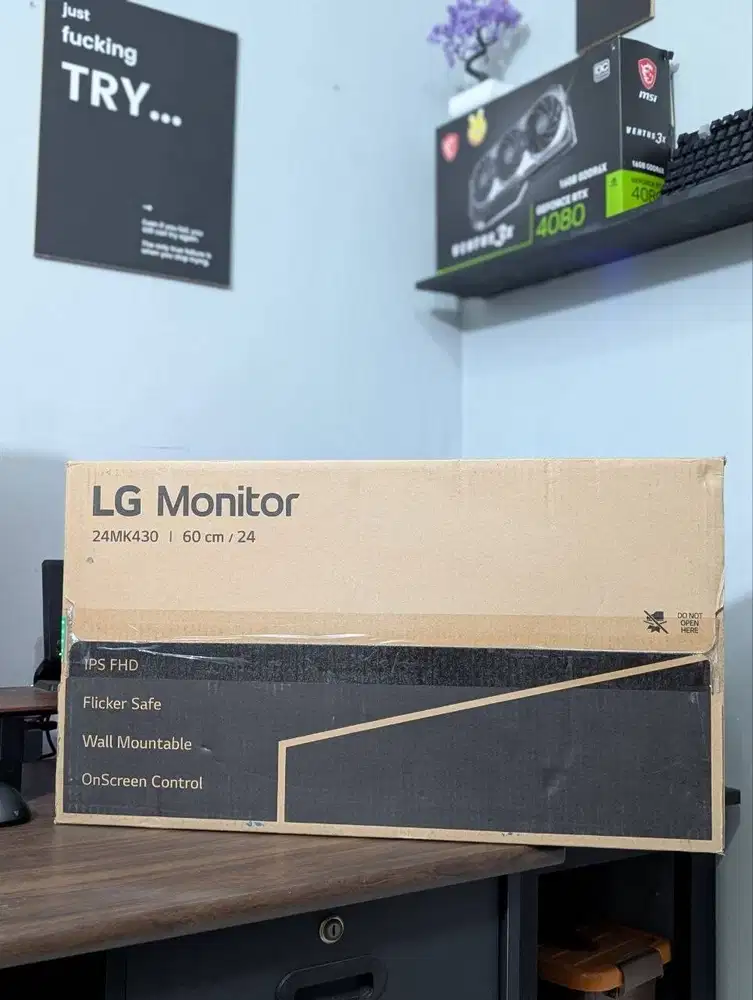 Monitor LG 24 Inch Fullset