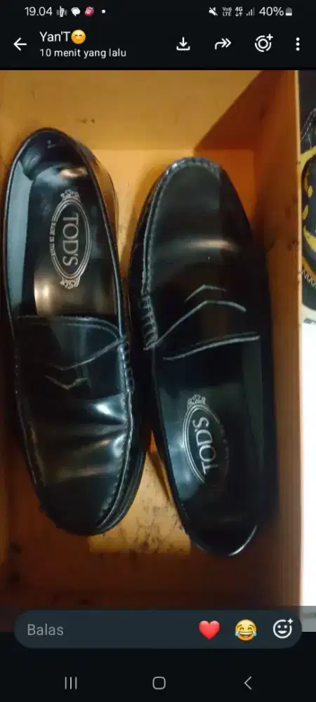 Sepatu pria TOD'S original good condition
