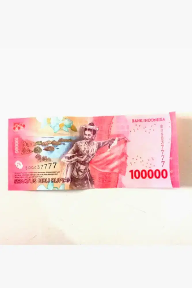 No.seri uang kertas kembar