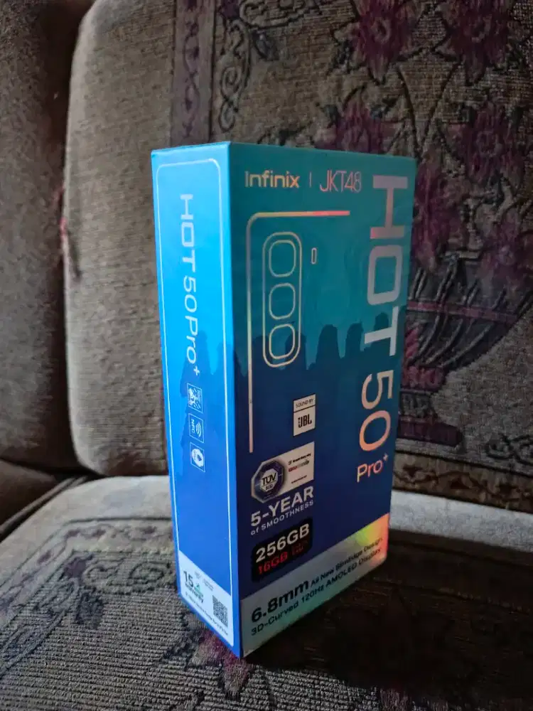 Infinix hot 50 pro plus 8/256 fullset HP gaming