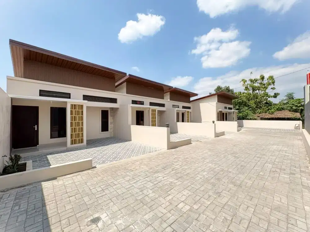 Rumah Cantik di Jogja Akses Bisa Simpangan 2 Mobil, Lingkungan Tertata