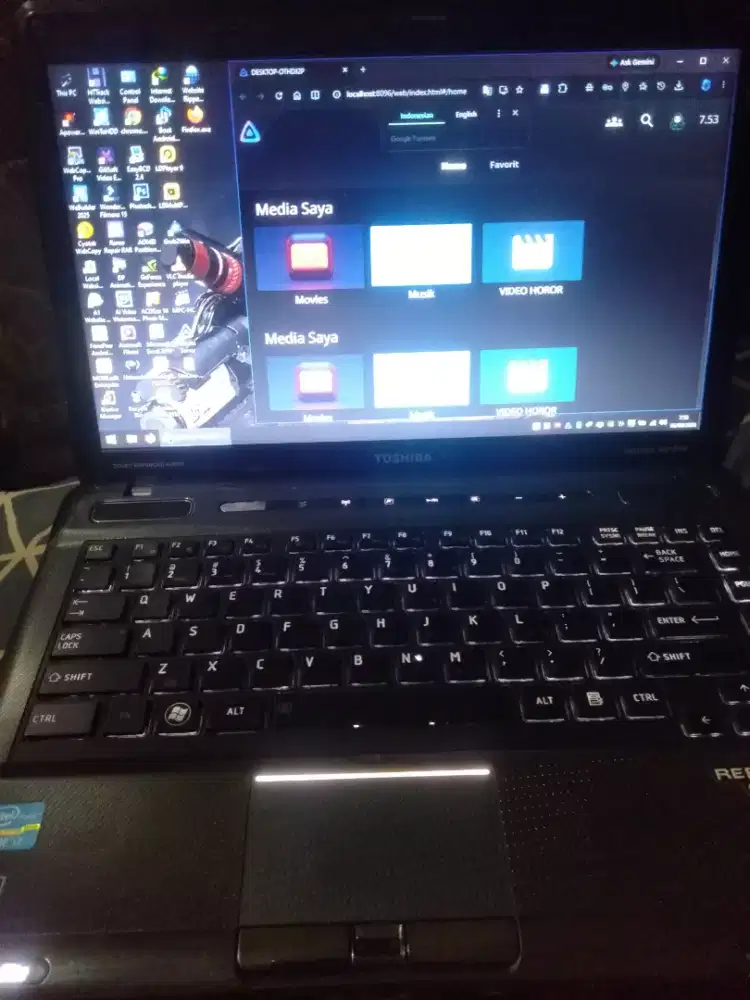 TOSHIBA CORE I7 GAMING NVIDIA