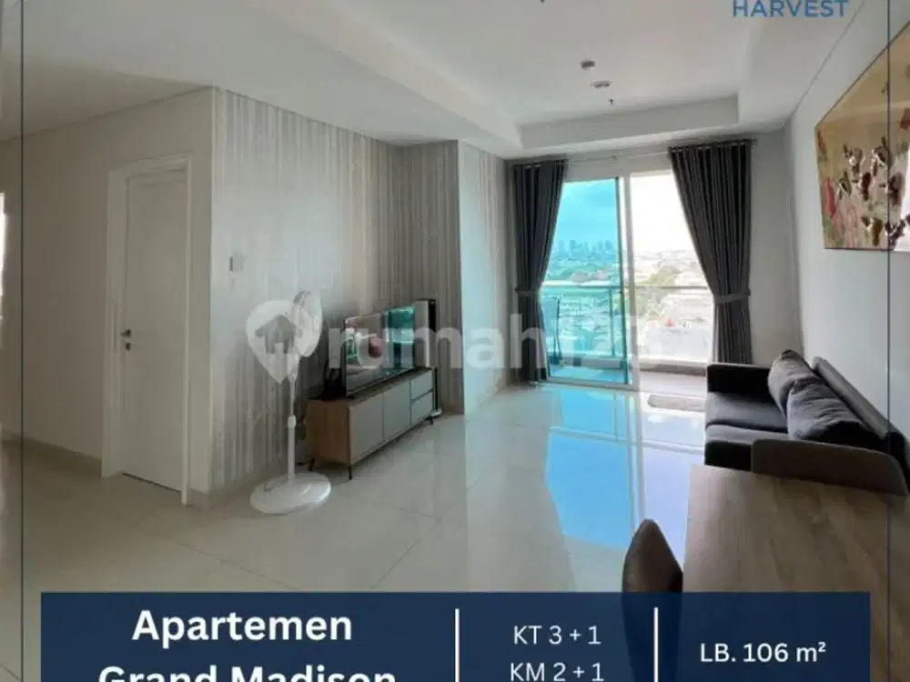 Dijual Cepat Apartemen Grand Madison Jakarta Barat