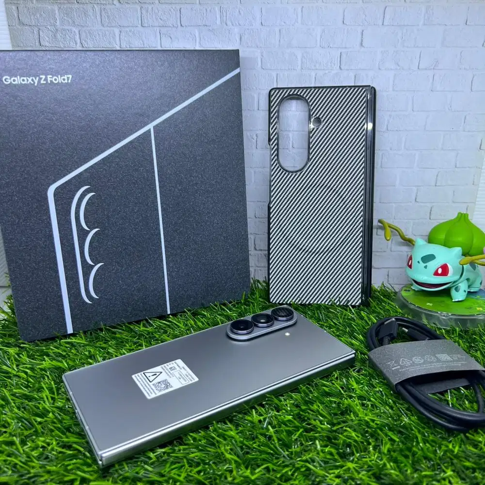 Samsung Z Fold 7 sein 12/512 Fullset original garansi ON Silver Shadow