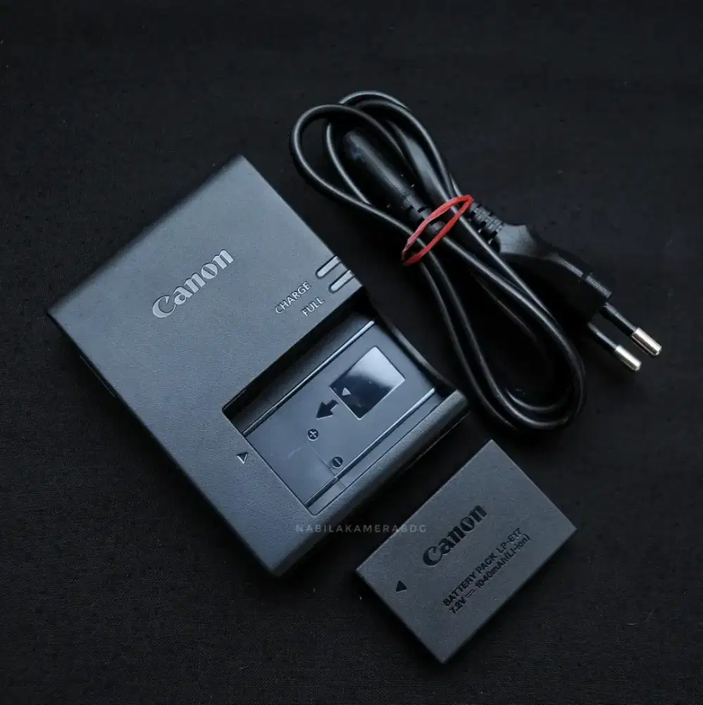 Baterai Dan Charger LP-E17 LC-E17E
Bisa Untuk M3, M5, 200D, Eos R  DLL
