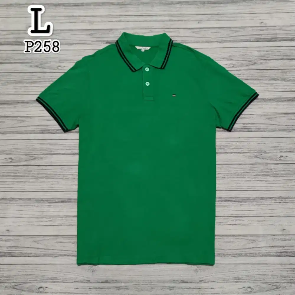 Polham Hijau Polo Shirt