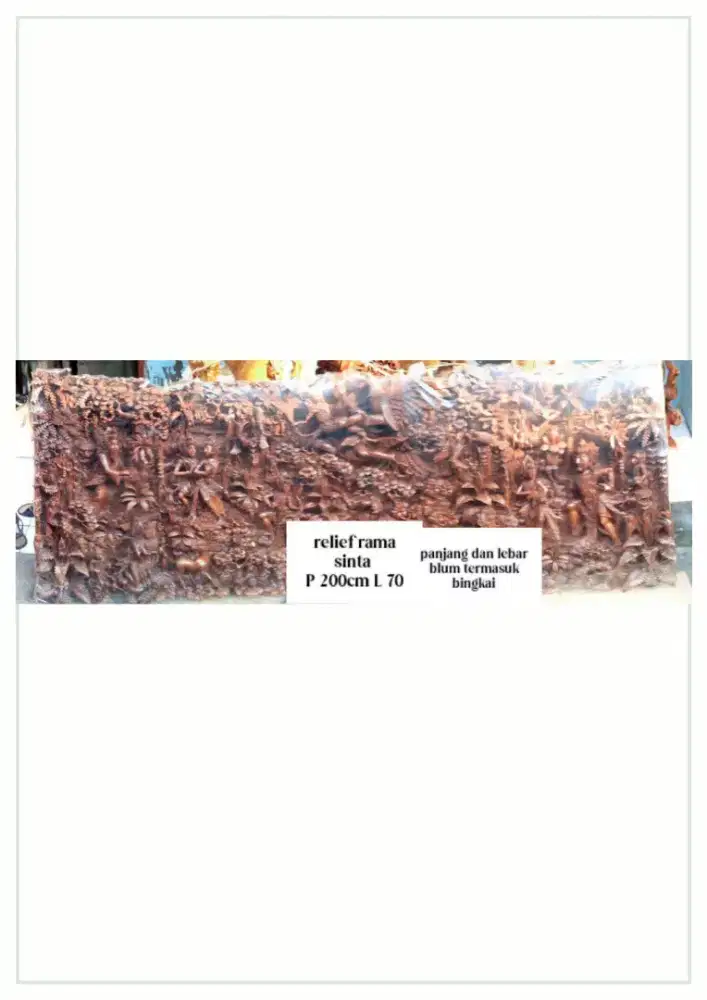 patung relief 3 D