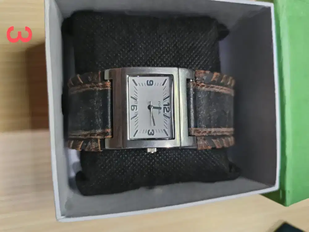 jam tangan fossil kulit